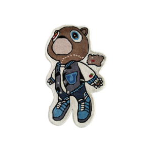 GRADUATION BEAR HANDTUFTED